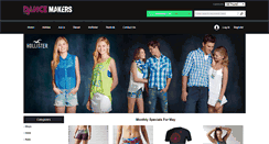 Desktop Screenshot of dancemakers.co.uk